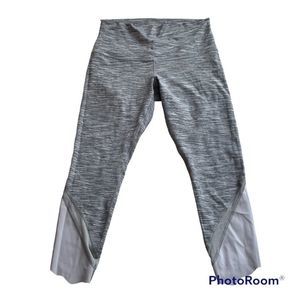 Lululemon Wunder Under High-Rise Scallop Legging Grey  Size 10